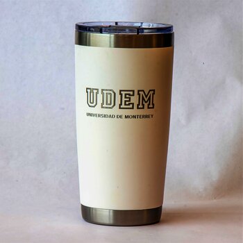 Termo Norday UDEM College 20oz Blanco