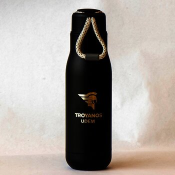 Ánfora Metálica Troyanos Negra